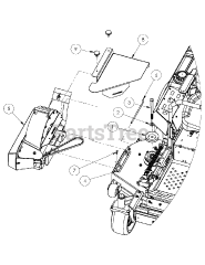 Cub Cadet 59A30006 (59A30006150) - Cub Cadet Power Assist Kit att2 Blower Mount