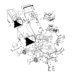 Yard Machines 11A-428C700 - Yard Machines Walk-Behind Mower (1997)
