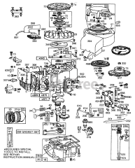 Briggs & Stratton 170701-1610-XX - Briggs & Stratton Vertical Engine