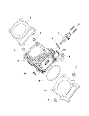 Cub Cadet Challenger 500 Camo (37AW7CLD010) - Cub Cadet 4x4 Utility Vehicle 500UTV Engine Cylinder Head Gaskets