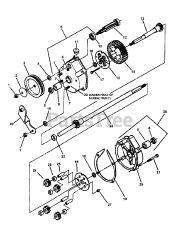 Snapper P 217018BV (85699) - Snapper 21" Walk-Behind Mower, 7hp TRANSMISSION (DIFFERENTIAL)