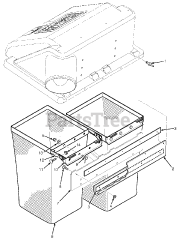 Scag GC-SZL-SFZ-SPZ (06311) - Scag Fabric 2-Bag Grass Catcher (SN: M7700001 - M7799999) (Rev 01)
