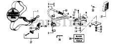 Weed Eater 1700 A - Weed Eater String Trimmer WEED BLADE ADAPTER KIT #701566