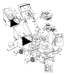 MTD 115-423A382 - MTD Walk-Behind Mower (1995) (Walmart)