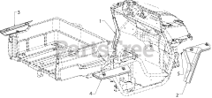 Cub Cadet 39A70089 (39A70089100) - Cub Cadet Utility Vehicle Camo Fender Kit Replacement Parts