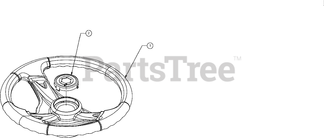 TroyBilt 13WV78KS011 TroyBilt Bronco Lawn Tractor (2016) Steering