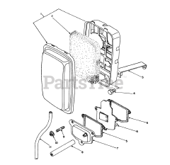 Toro 62040 (T 4000 D) - Toro Generator (SN: 008000001 - 008999999) (1988) Air Cleaner