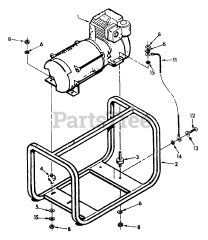 Craftsman 580.327150 (9296-0) - Craftsman 2,400 Watt Portable Generator Cradle