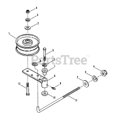 Snapper PMA 7482 (80368) - Snapper 48" Pro Mower Deck Assembly