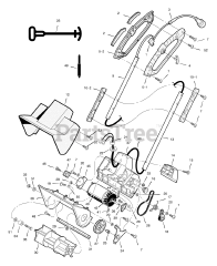 Murray 612000x30NA - Murray 15" Snow Thrower (2003)