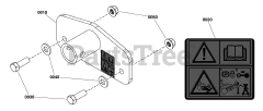Ferris 5601235 - Ferris Service Jack Mount Kit,7.25"