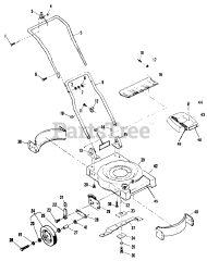 Simplicity 1100 (1690364) - Simplicity 21" Walk-Behind Mower