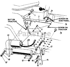 White Outdoor 190-749-190 - White Outdoor Electric Lift Kit (1988)