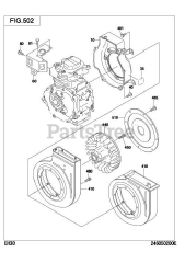 Subaru Robin EH300JS2942 (EH30) - Subaru Robin Engine 502 Cooling &amp; Starting