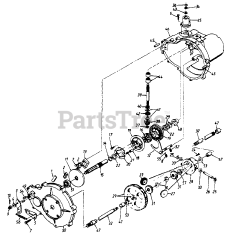 MTD 134R617G000 - MTD Lawn Tractor (1994) Differential Assembly