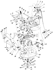 MTD 135-528-000 - MTD Lawn Tractor (1985) Parts