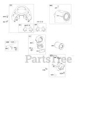 Briggs & Stratton 44M977-0001-G5 - Briggs & Stratton Vertical Engine