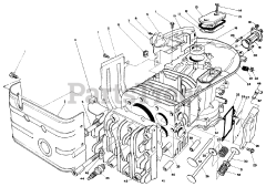 Toro 55-7800 - Toro Replacement Engine, Kawasaki Engine Assembly (kawasaki Model Fb460v Type Ds08)