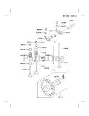 Kawasaki FE290D-AS07 - Kawasaki Engine VALVE/CAMSHAFT