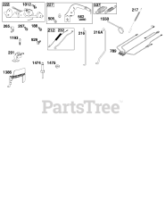 Briggs & Stratton 44U877-0015-G1 - Briggs & Stratton Vertical Engine Controls Group