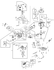 MTD 1P70FUA - MTD Engine Engine Assembly 1P70FUA