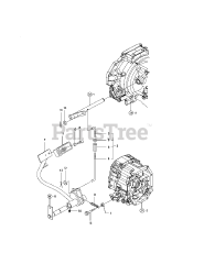 Cub Cadet Yanmar Ex3200 (54ACC4MN727) - Cub Cadet Yanmar Ex Series Compact Tractor Clutch Pedal
