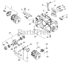 Echo CS-350 TES - Echo Chainsaw (SN: C48736001001 - C48736999999)