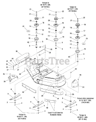 Simplicity 1695399 - Simplicity 44" Mower Deck