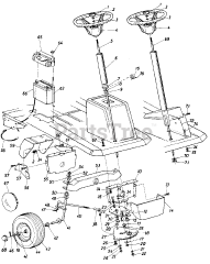 MTD 137-501-120 - MTD Lawn Tractor (1987) (K-Mart)
