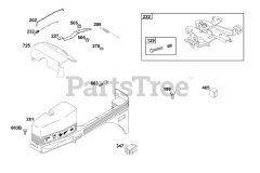 Briggs & Stratton 117432-0624-B1 - Briggs & Stratton Horizontal Engine Controls Group