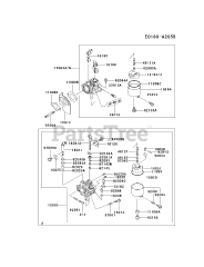 Kawasaki FE290D-AS13 - Kawasaki Engine CARBURETOR