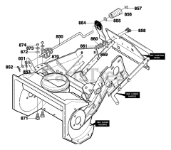 Briggs & Stratton 621451x0NA - Briggs & Stratton 21" Snow Thrower (2002) (Northern Tool)