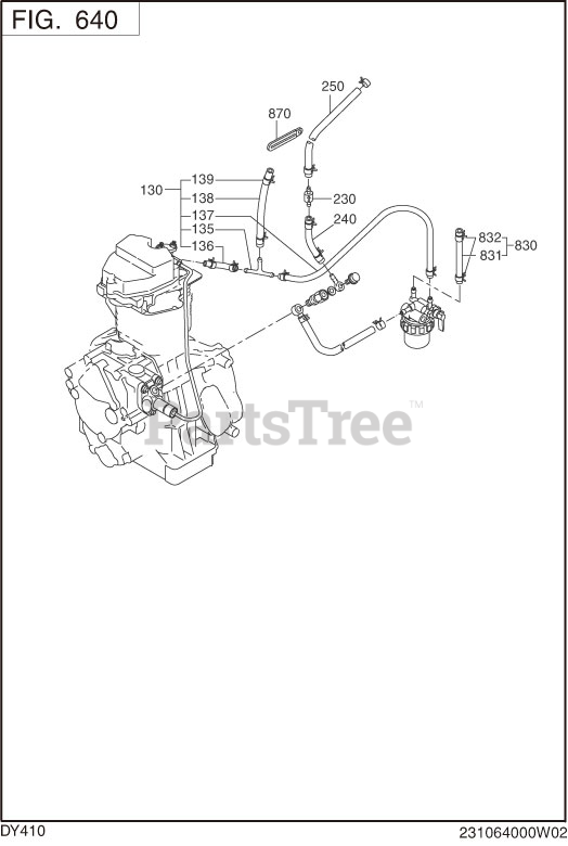 Subaru Robin DY410DS1700 DY41