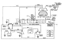 Snapper 281320BE (84582) - Snapper 28" Rear-Engine Riding Mower, 13hp Wiring Schematics (8, 10, 12 &amp; 13 HP Briggs Engines)