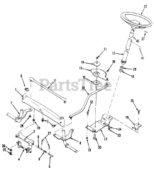 Toro S2-12B502 (212-5 SB) - Toro Lawn Tractor (SN: 010000001 - 019999999) (1991)
