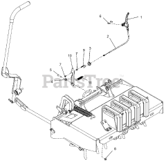 Gravely 885916 - Gravely Pro-QXT Aerator Attachment (SN: 000101 - 000999)