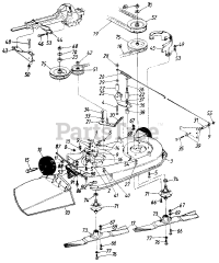 White Outdoor R-10 (130-521D190) - White Outdoor 30" Rear-Engine Riding Mower (1990)