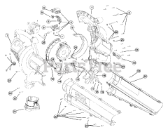 Ryobi RGBV 3100 (41DSGBVG034) - Ryobi Blower Vacuum