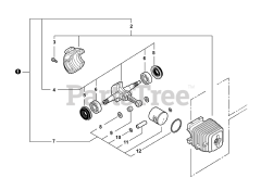 Echo CS-303 T - Echo Chainsaw (SN: C67215001001 - C67215999999)