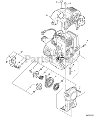 Echo PPT-235 E - Echo Pole Saw (SN: E07037001001 - E07037999999)