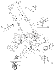 White Outdoor 11A-104K290 - White Outdoor 20" Walk-Behind Mower (2007)