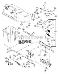 Ariens 835011 - Ariens Rear Grass Bagger Attachment (SN: 000101 & Above)