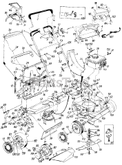 Yard-Man 128-176E401 - Yard-Man Walk-Behind Mower (1988)