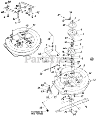 MTD 190-799-000 - MTD Mower Deck Assembly Only (1987)