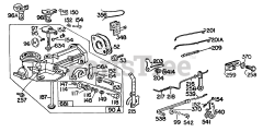 Briggs & Stratton 81101-9085-34 - Briggs & Stratton Horizontal Engine (2) Carburetor Assemblies