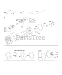 Briggs & Stratton 124332-0126-E1 - Briggs & Stratton Horizontal Engine Cylinder Head