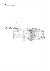 Husqvarna 593230101 - Husqvarna Engine (2021-01) STARTING MOTOR