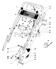 Toro 20715 - Toro Walk-Behind Mower (SN: 009000001 - 009999999) (1979)