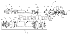 Cub Cadet 629 (590-629-100) - Cub Cadet 50" Rotary Tiller Attachment att PTO Shaft