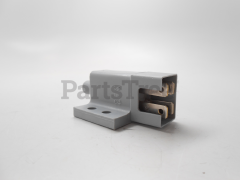 Simplicity 1717050SM Push Button Switch, Double Pole, Grey - image 1